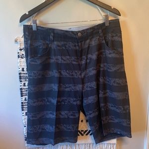 Adidas Mens Golf Active Shorts black grey size 32” waist   32 summer athletic